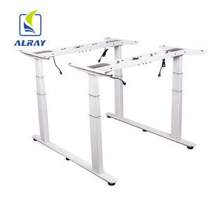 Low consumption lifting table three-stage columns electric office furniture standing desk frame