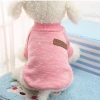 Low MOQ cute dog clothes pet accessories winter sweater wholesale dog clothes