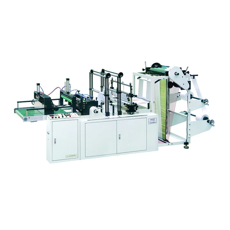 low price auto-stack one-layer two-line tissue pack packing bottom-sealing bag making machine SDY-B-D