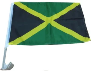 Low price Custom Car Flag Jamaica Country Car Window Vehicle Flag