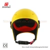 low price good quality new products nylon strap skiing helmet with detachable ear pads