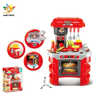 Low price skillful manufacture kids kitchen tool set toys for boys popular cooking set toy big size kitchen toy