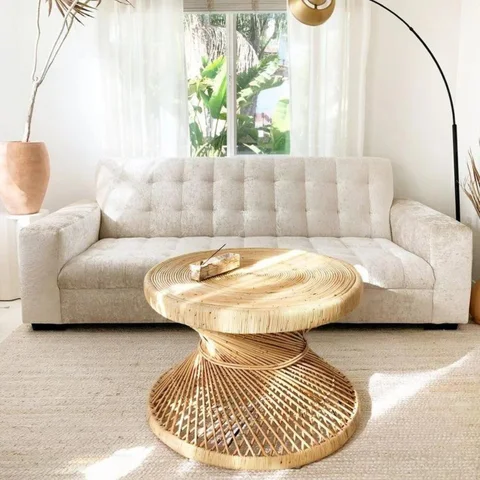 Lux Rattan Table Buy Luxurious Style Handmade Woven Rattan Large Round Table Beautiful ...