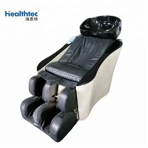 Luxury full body massage fiberglass shampoo bed shampoo chair spa bed