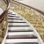 Import Luxury Gold Metal Handrail Copper Stair Railing Design from China