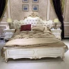 Luxury new modern European style romantic white queen size bedroom set for home