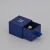 Import Luxury unique wholesale custom blue drawer cardboard gift packaging necklace earring velvet paper jewelry boxes with logo from China