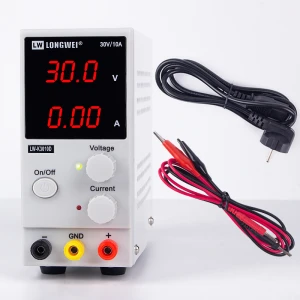 LW-K3010D LED Display Four Digital Adjustable Switching Power Source 30V 10A DC Regulated Power Supply
