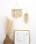 Import Macrame Wall Hanging Feather Boho Chic Woven Leaf Tassels Decoration Cotton Ornaments with Wooden Beads Home Decor from China