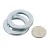 Import Magnetic Ring 45 N52 Radial Diametrically Magnetized Permanent Neodymium Ring Magnet from China