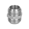 Male Hydraulic Hose Fittings 1J Flare Hydraulic Fitting Hex Bulkhead Hydraulic Hose Adapter For Sale