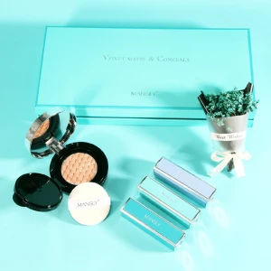 MANSHILI Lipstick Set, Luxury Makeup Starry Sky Gift Box Makeup Set, Air Cushion Packaging