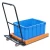 Import Manual Forklift container trolley for Plastic Basket hand trolley from China