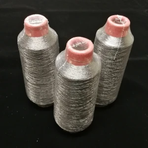 Manufacture MX Type Polyester Metallic Yarn For Tatting