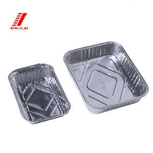 Manufacturer cheap price aluminum foil box aluminum foil container baking pans bakery dish for food package