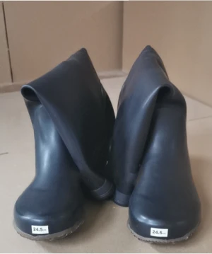 Manufacturer customized high Quality rubber Farmland Rice Paddy folded soft Boot ,working boots