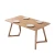 Import Manufacturer wholesale dining room furniture solid wood leg modern dining table from China