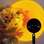 Manufacturer Wholesale Improve The Aesthetic Anodised Aluminium Sunset Projection Lamp