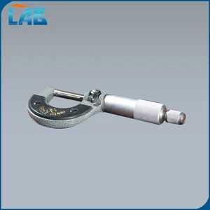 Manufacturer Wholesale Lab Apparatus 0-25mm/0.01mm Stainless Steel Micrometer