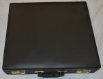 Masonic Regalia Apron Collar Hard Case / Brief case Faux Leather 18"x16"