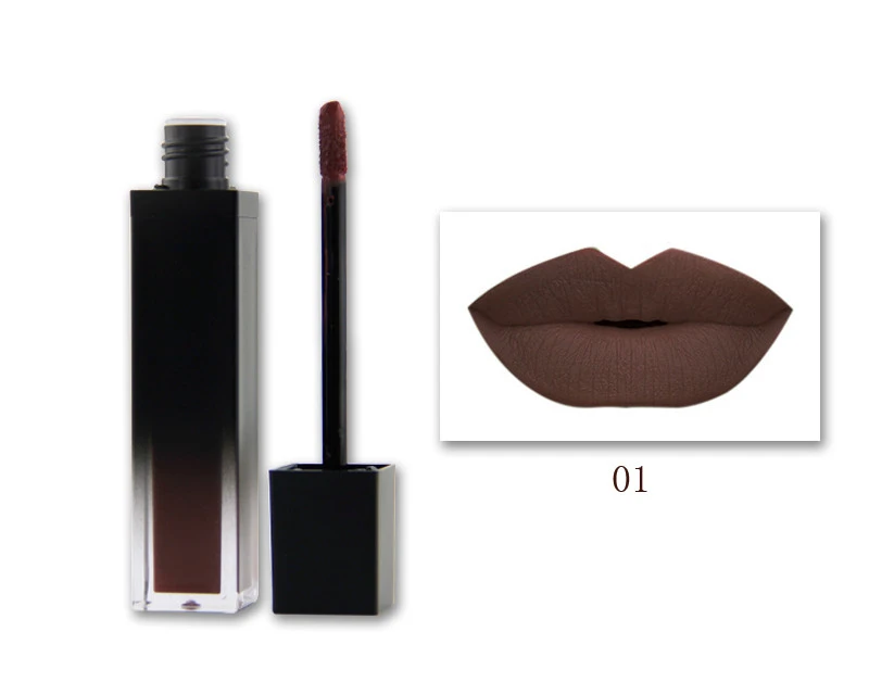 Matte Waterproof Liquid Make up Lip Gloss Private Label Custom Logo Long Lasting Clear Lipstick