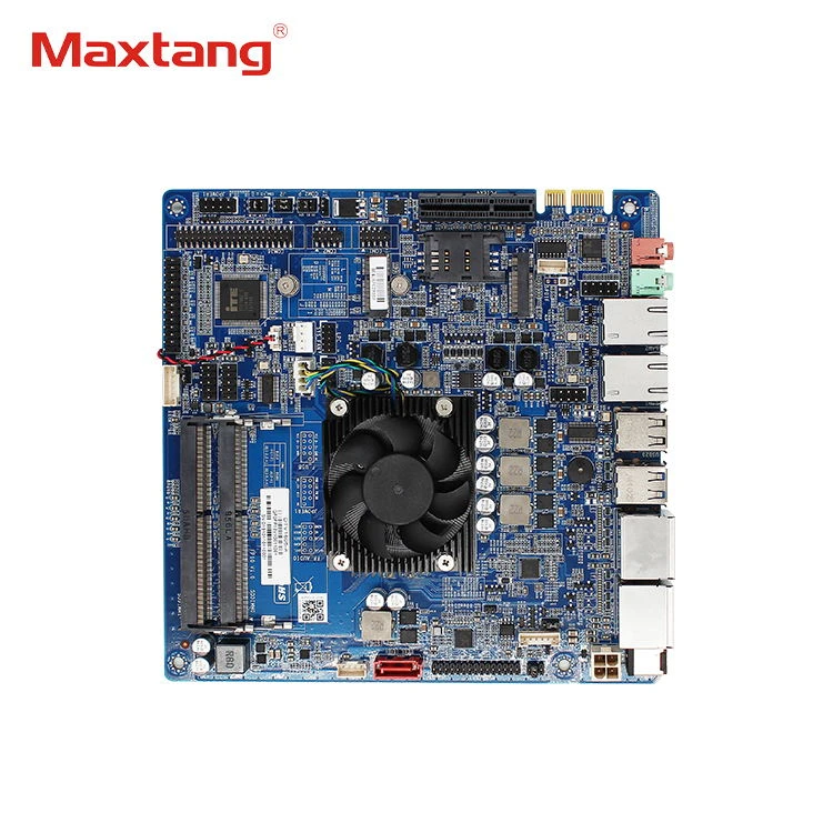 Maxtang mini-ITX embedded motherboard V1000 with TPM module dual-channel DDR4 memory dual Lan 6RS232