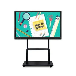 Meeting Teaching 70 inch 4k display touch screen smart tv interactive whiteboard