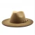 Import Men &amp; Women Vintage Wide Brim Fedora Hat with Belt Buckle from China