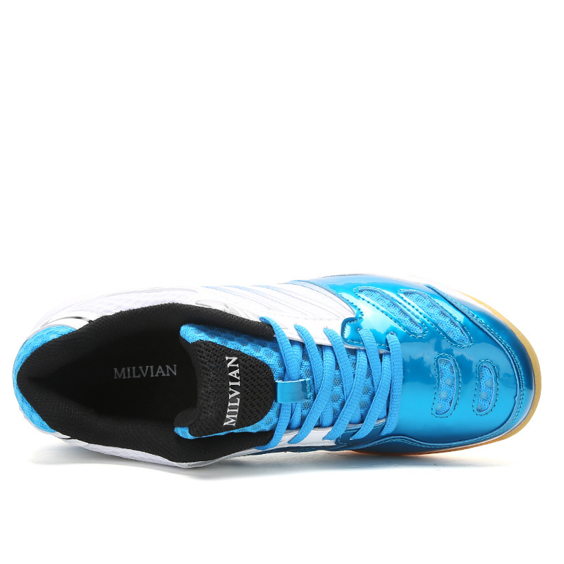 Men&#39;s badminton shoes mesh breathable sneakers for women&#39;s wear non-slip outdoor sneakers