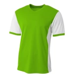 Mens Soccer Jersey Plain Style Polyester Soccer Jersey High Quality Blank Football Jersey