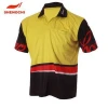 mens sportswears for running quick-dry breathable T shirt Polyester Badminton Jersey