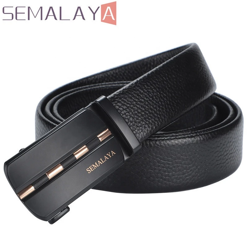 Men&#x27;s belts belt leather luxury fashion acceptable logo custom belt men on sale