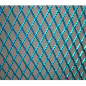 metal building stretched perforated mesh/heavy duty aluminum expanded wire mesh