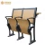 Import metal frame study desks cheap adjustable student children school tables and chairs from China