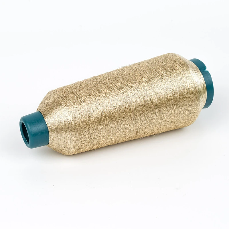 Metallic Embroidery Thread for Lace Fabric with Free Sample