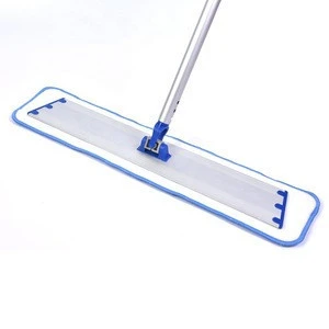 MICROMILL Wholesale Home Cleaning Tools Telescopic Aluminum Pole Microfiber Pad Commercial and Industrial Floor Cleaning Mop