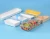 Import Microwaveable disposable take away food containers kraft paper lunch box with pet clear lid from China