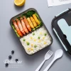 Microwaveable Rectangular Take Away Lunch Box Disposable Plastic Food Container