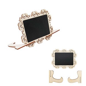 Mini Table Blackboard for Message with Easel