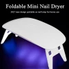 mini UV Nail Lamp LED Light Portable Mini UV LED Nail Dryer for Gel Varnish Nails Art Tools