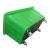 Mobile bins durable plastic food storage container carts on wheels