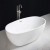 Import Model 001, 67&prime; &prime; L* 31.5&prime; &prime; W * 22.88&prime; &prime; H Acrylic Freestanding Oval Soaking Bathtub with Built-in Overflow &amp; Pop-up Drain from China