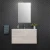Modern Fashionable Handleless Bathroom Vanity with Mirror and Drawer