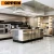 Import Modern flat edge modular stainless steel all in one kitchen unit cabinet from China