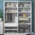 Import Modern Furniture Simple Wardrobe Kitchen Refrigerator Bookcase Metal Storage Trays from China