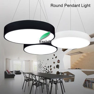 modern light fixtures big led round pendant light