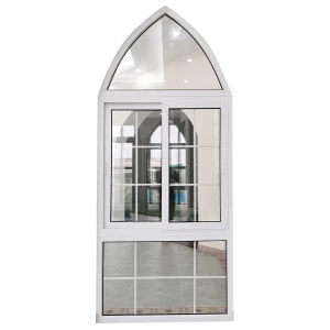 Modern style pvc/upvc inward casement windows hinge pvc casement window double glass  pvc casement window