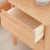Import modern wooden night table natural oak wood nightstand with drawer from China