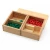 Import Montessori Mathematics Educational Wooden Toy Multiplication and Division Bead Board Red Green Beads Early Childhood Preschool from China