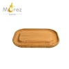 Morezhome hot selling Bamboo Cheese Board Set Stainless Steel Cheese Tools in a Slide Out Hidden